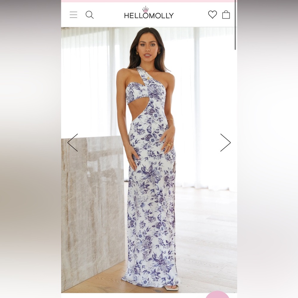 NWT Floral Maxi Dress